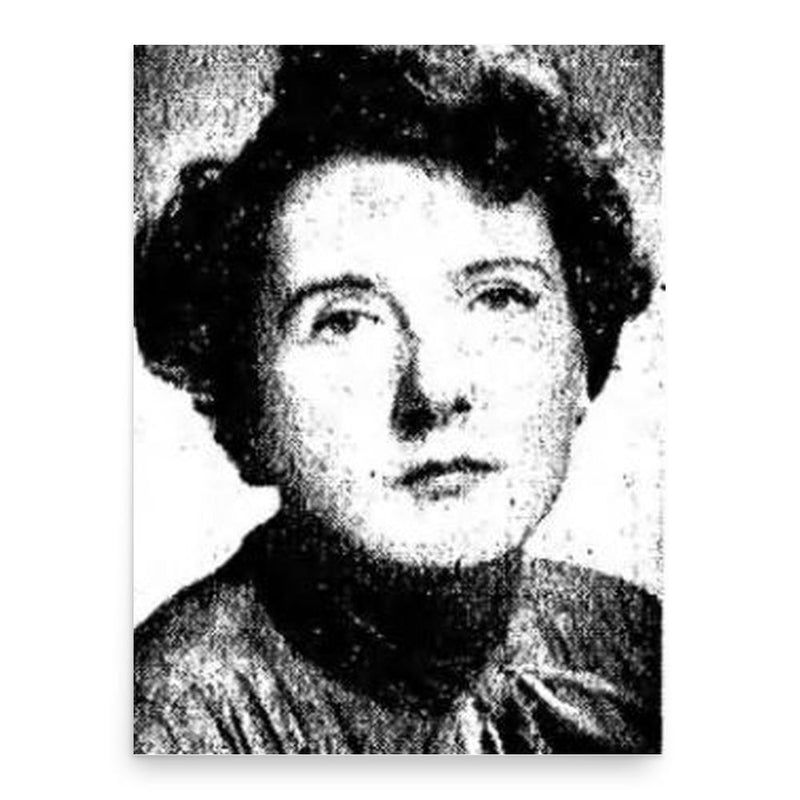 Allanah Harper poster print, in size 18x24 inches.