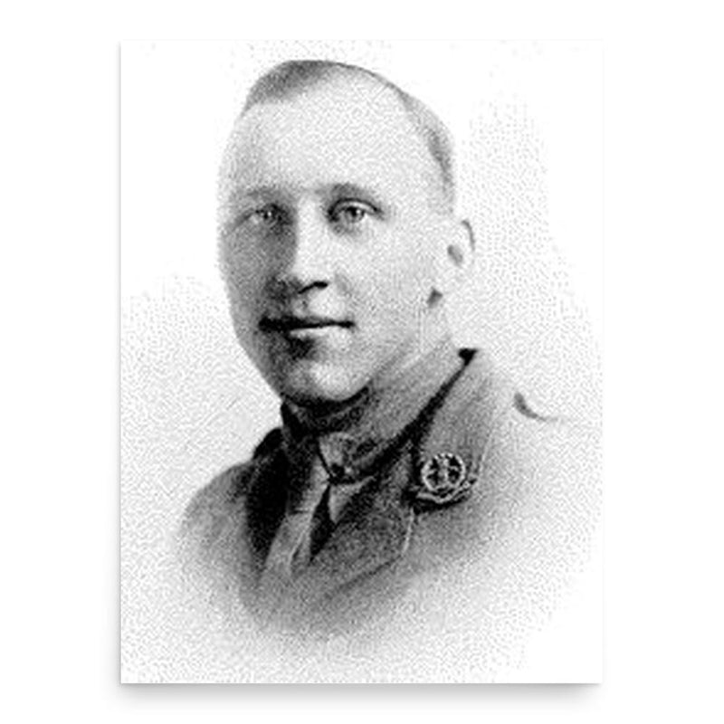 Allastair McReady-Diarmid poster print, in size 18x24 inches.