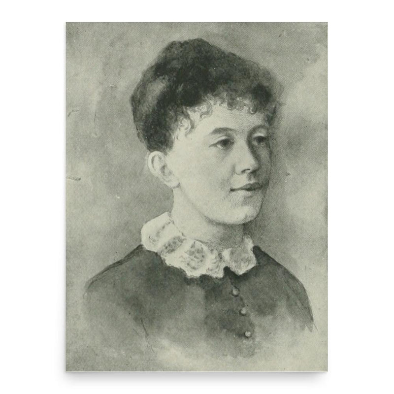 Allegra Eggleston poster print, in size 18x24 inches.