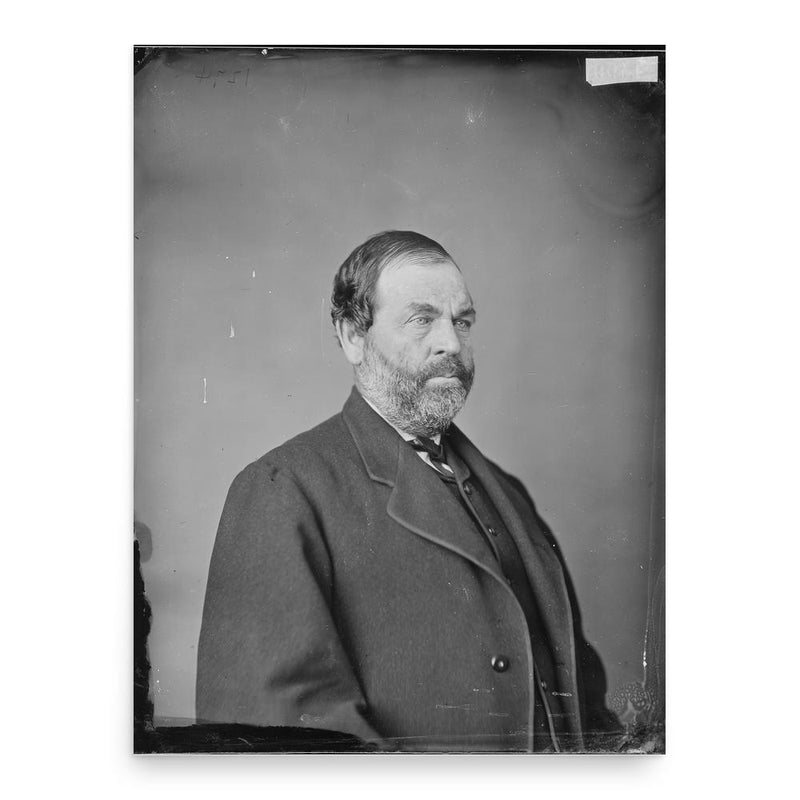 Allen Alexander Bradford poster print, in size 18x24 inches.