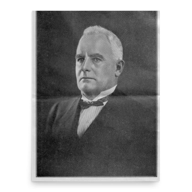 Allen Bell poster print, in size 18x24 inches.