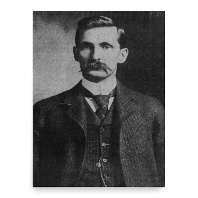 Allen Foster Cooper poster print, in size 18x24 inches.