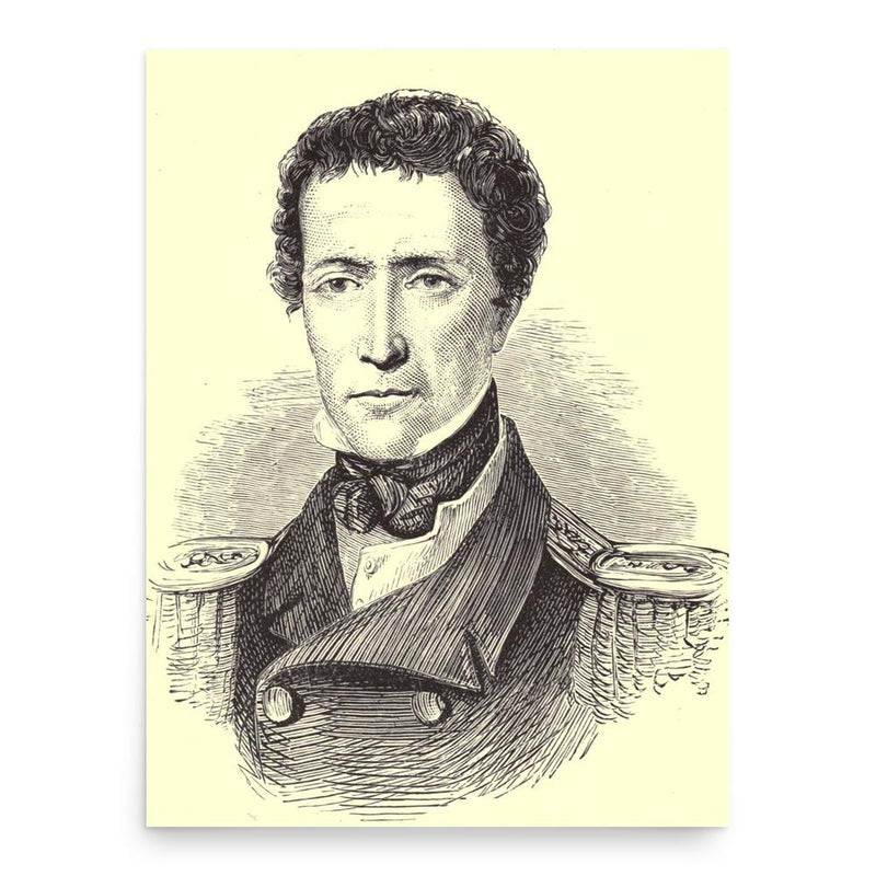 Allen Francis Gardiner poster print, in size 18x24 inches.