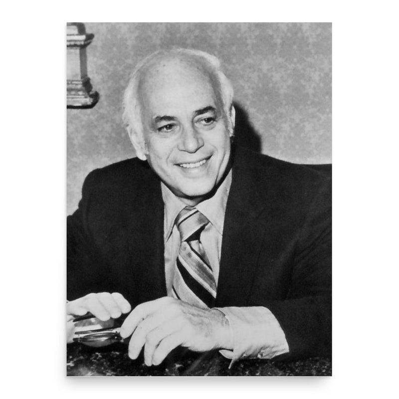 Allen Funt poster print, in size 18x24 inches.