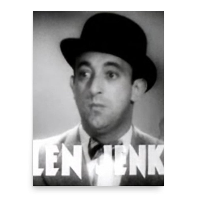 Allen Jenkins poster print, in size 18x24 inches.