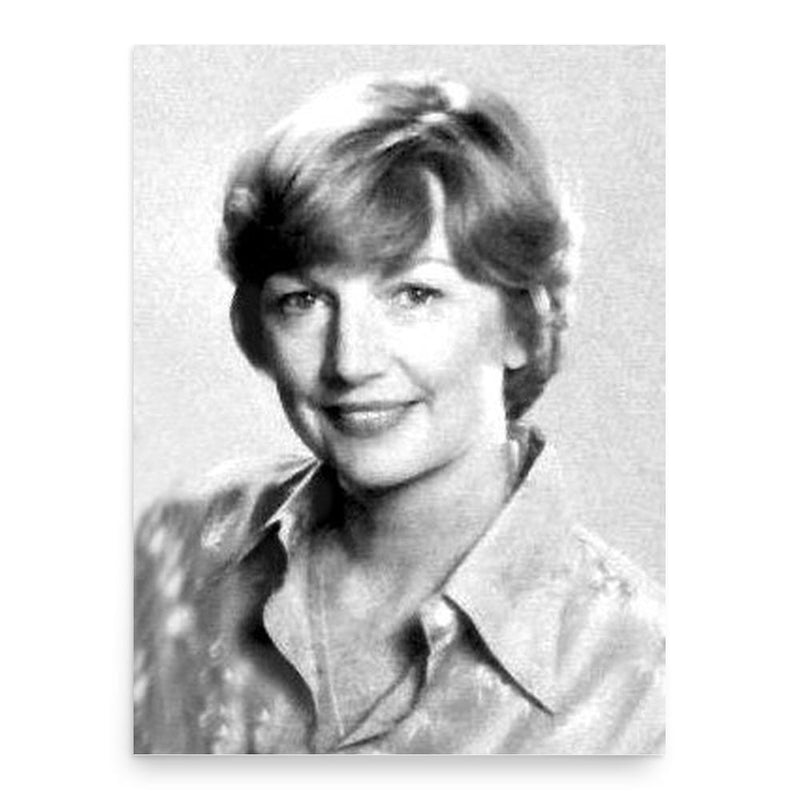 Allyn Ann McLerie poster print, in size 18x24 inches.