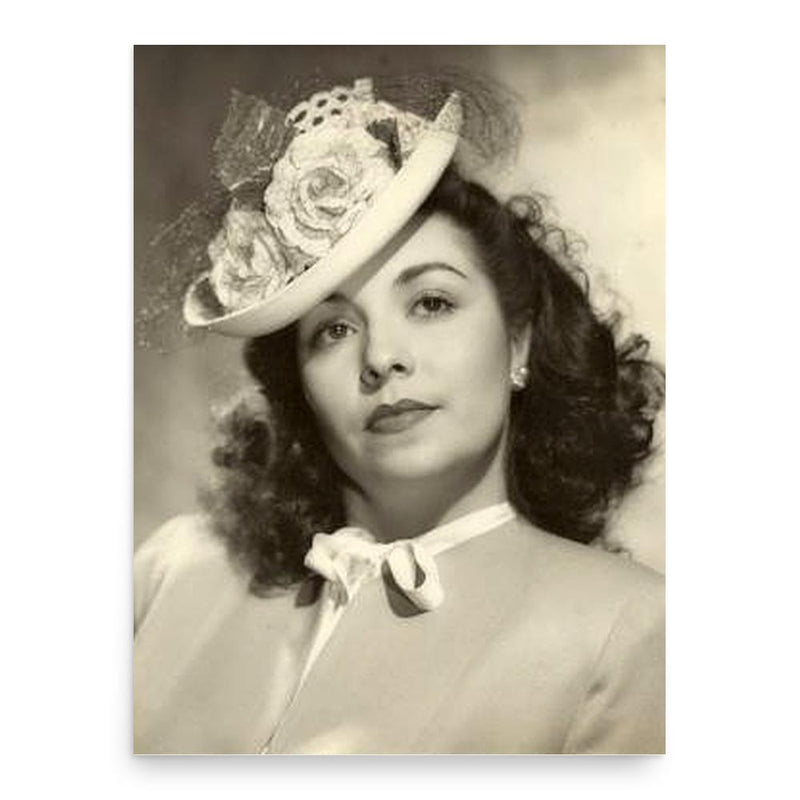 Alma Beltran poster print, in size 18x24 inches.