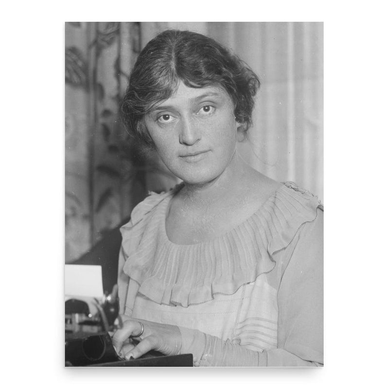 Alma Gluck poster print, in size 18x24 inches.