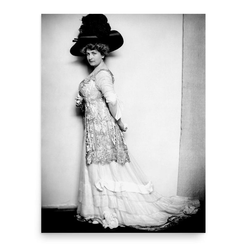 Alma Mahler poster print, in size 18x24 inches.