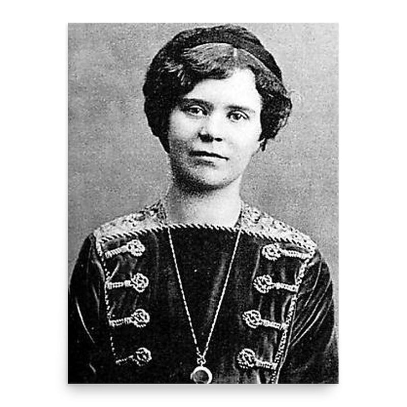 Alma Pihl poster print, in size 18x24 inches.