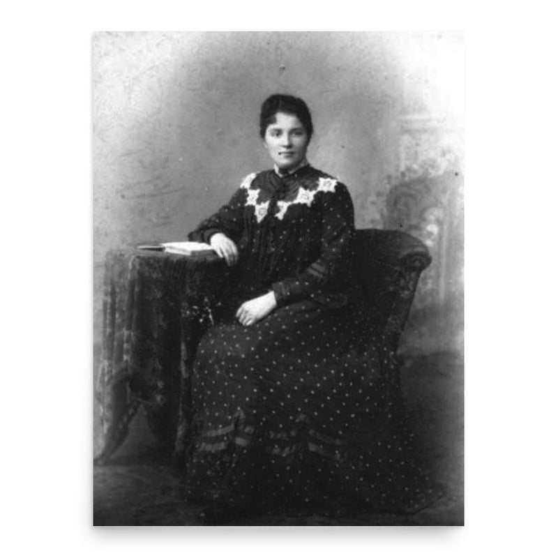 Alma Wartenberg poster print, in size 18x24 inches.