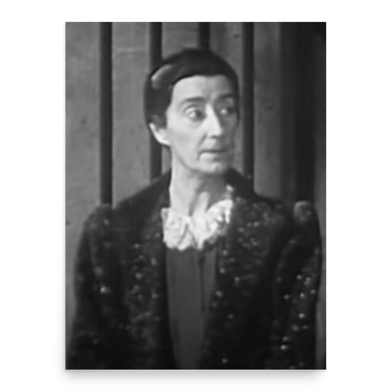 Almira Sessions poster print, in size 18x24 inches.