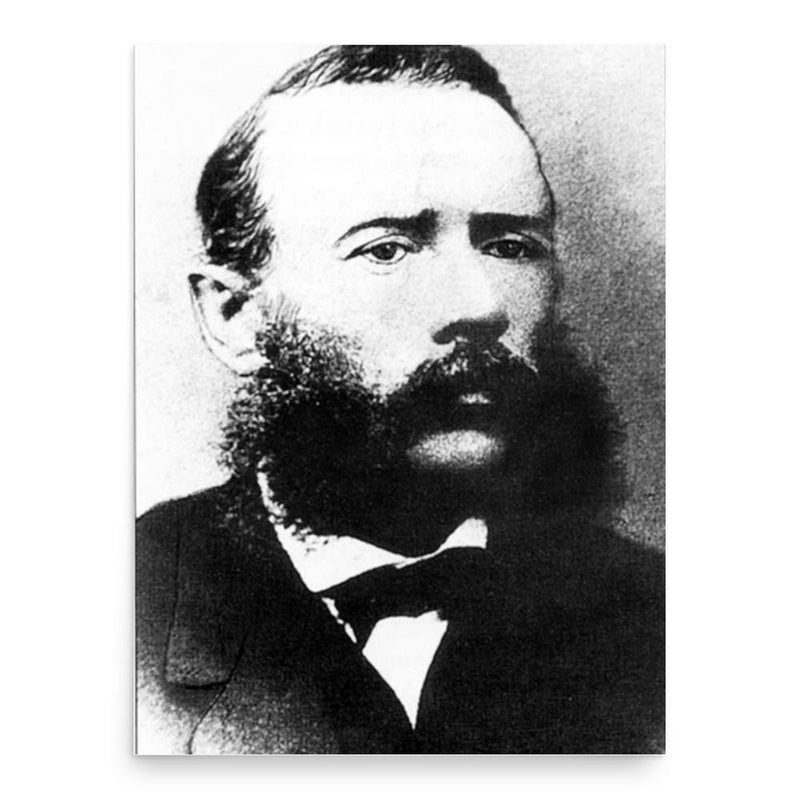 Alois Anderka poster print, in size 18x24 inches.