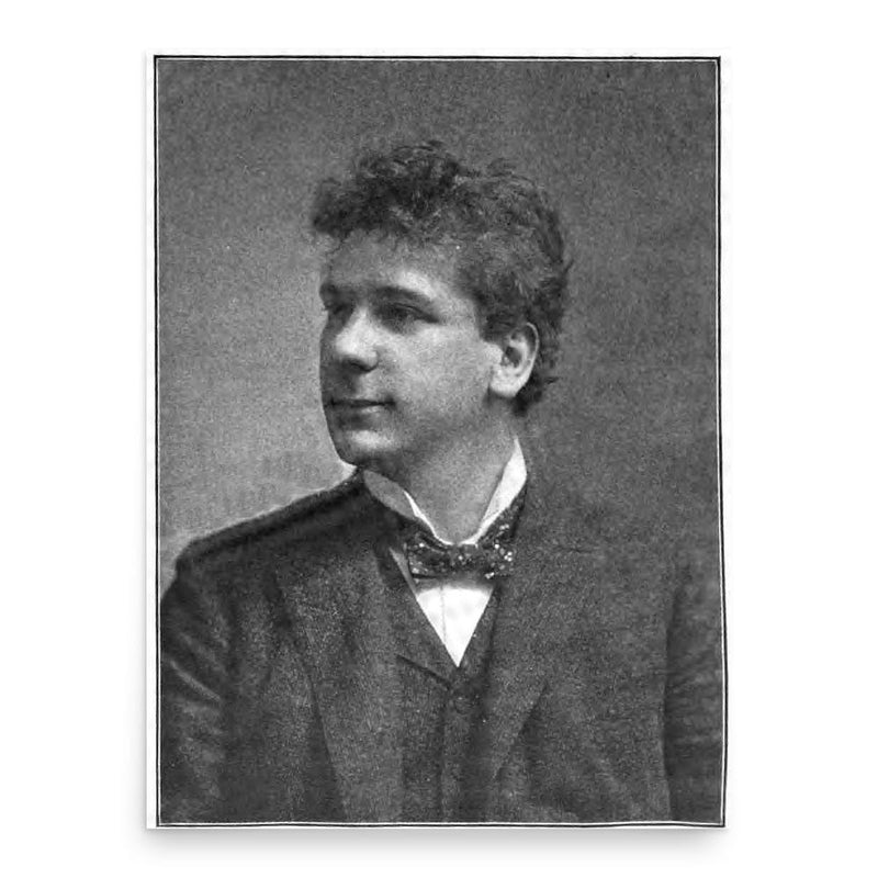 Alois Burgstaller poster print, in size 18x24 inches.