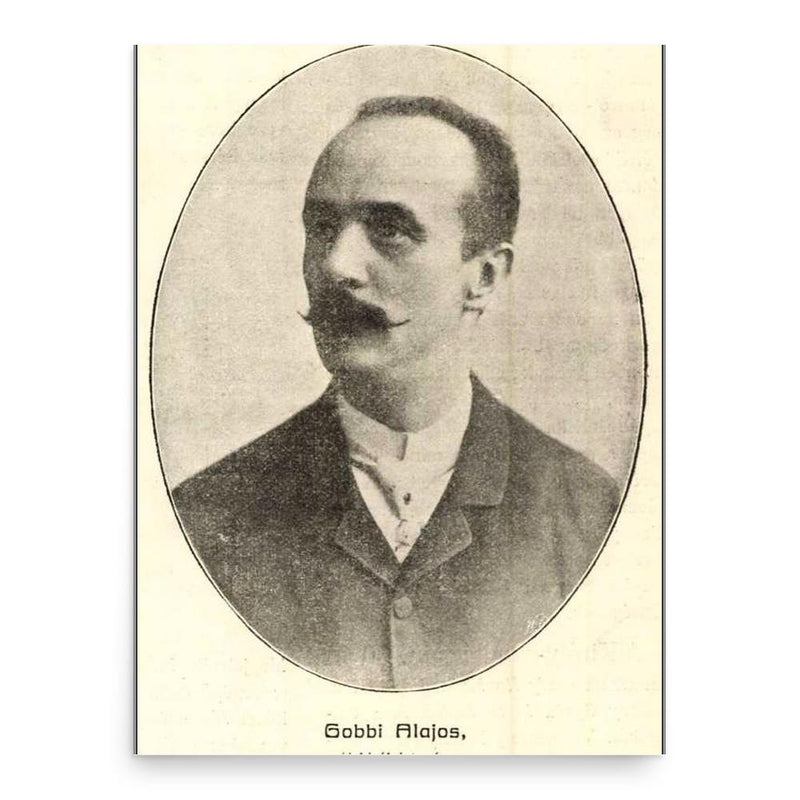 Alois Gobbi poster print, in size 18x24 inches.