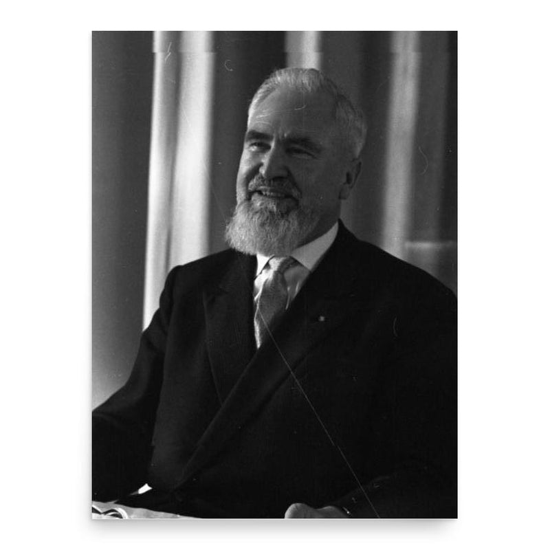 Alois Hundhammer poster print, in size 18x24 inches.