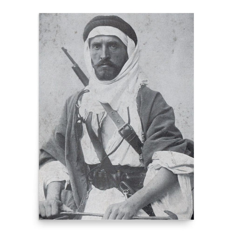 Alois Musil poster print, in size 18x24 inches.