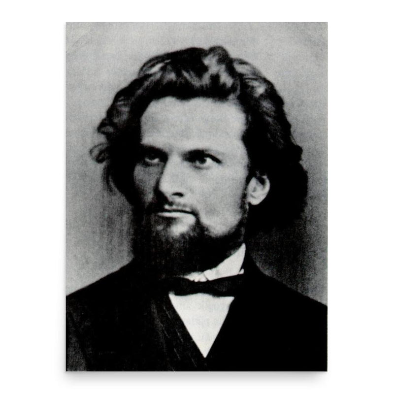 Alois Riehl poster print, in size 18x24 inches.