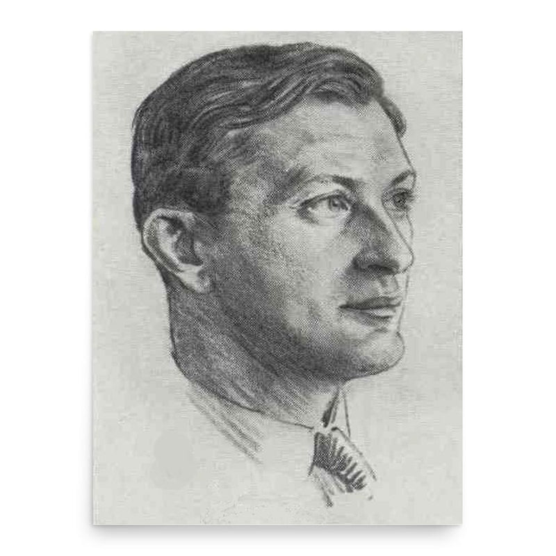 Alois Wotawa poster print, in size 18x24 inches.