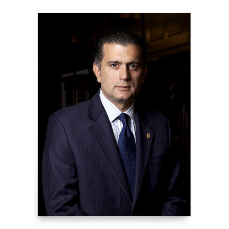 Alonso Lujambio poster print, in size 18x24 inches.