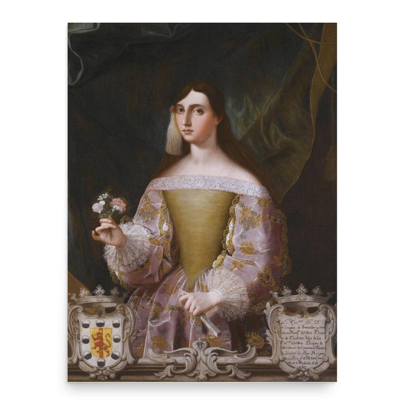 Alonso Miguel de Tovar poster print, in size 18x24 inches.