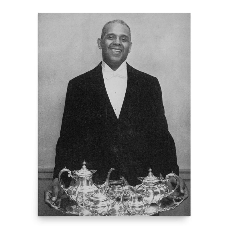 Alonzo Fields poster print, in size 18x24 inches.