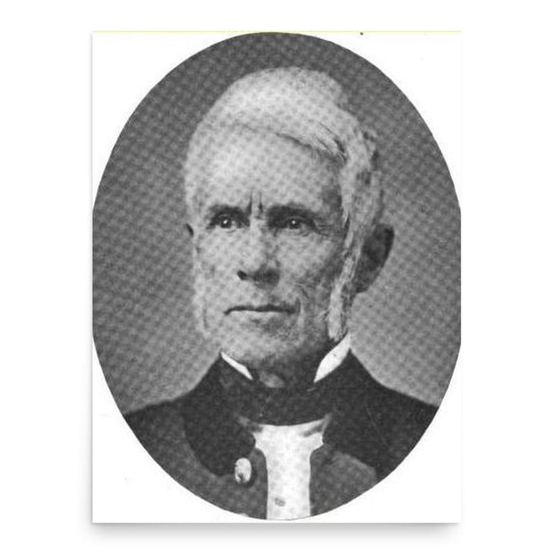 Alonzo Jackman poster print, in size 18x24 inches.