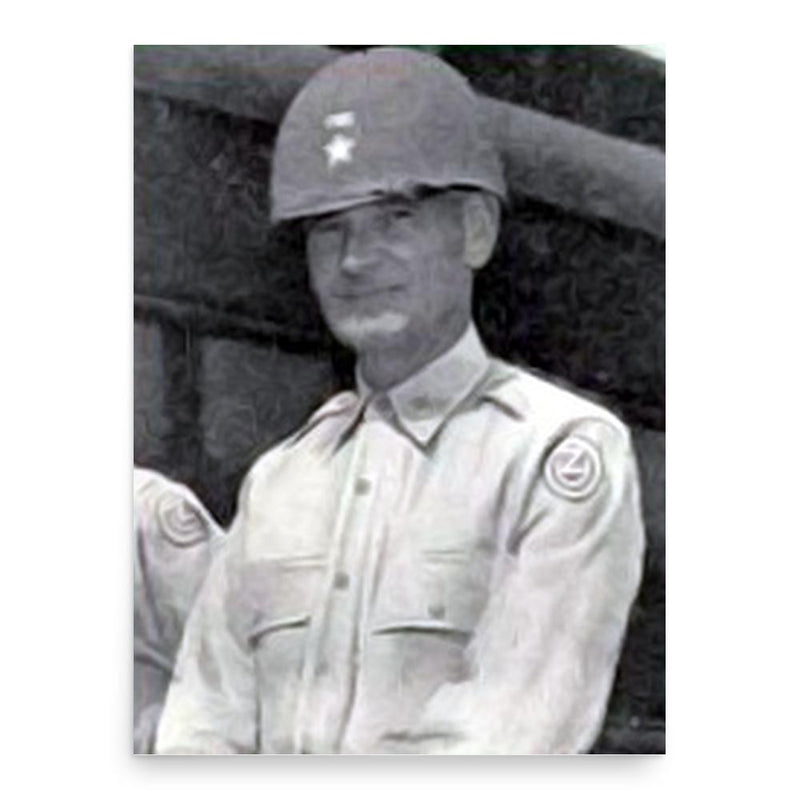 Alonzo Patrick Fox poster print, in size 18x24 inches.