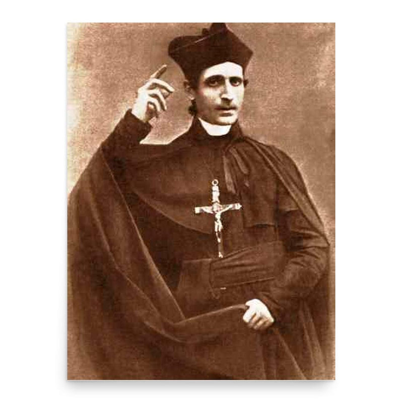 Aloysius Gentili poster print, in size 18x24 inches.