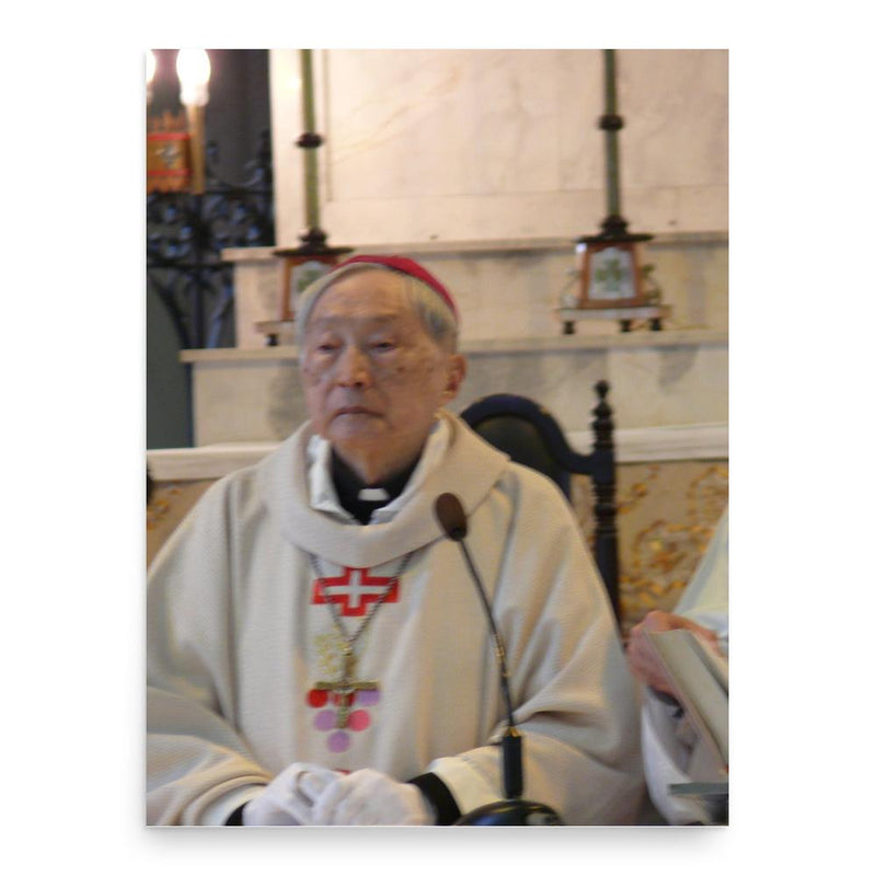 Aloysius Jin Luxian poster print, in size 18x24 inches.