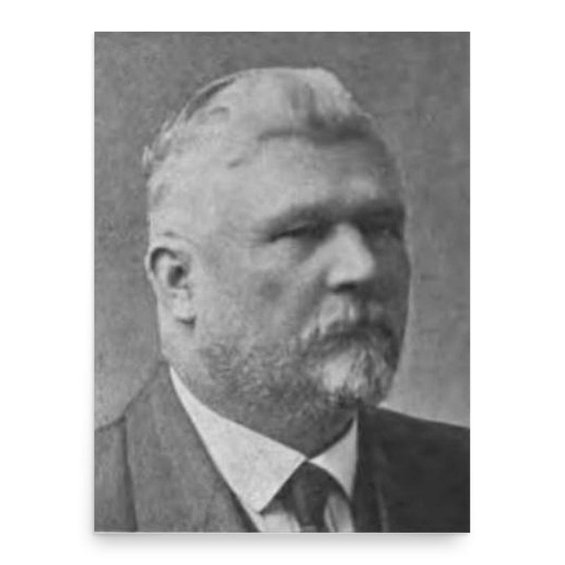 Alphaeus Patterson poster print, in size 18x24 inches.