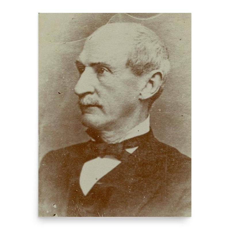 Alpheus Baker poster print, in size 18x24 inches.