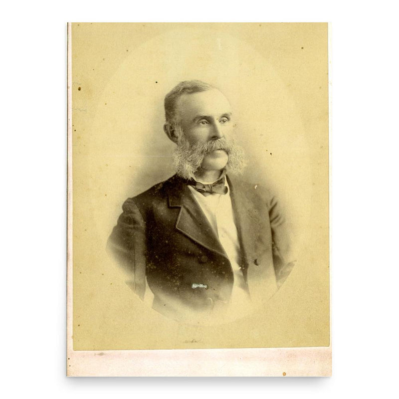 Alpheus Field Wood poster print, in size 18x24 inches.