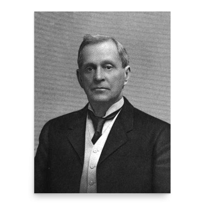 Alpheus Michael Bowman poster print, in size 18x24 inches.