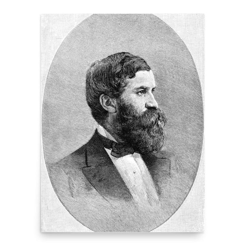 Alpheus Spring Packard poster print, in size 18x24 inches.