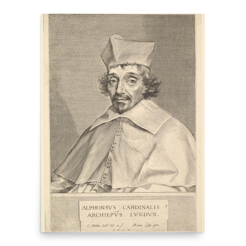 Alphonse-Louis du Plessis de Richelieu poster print, in size 18x24 inches.