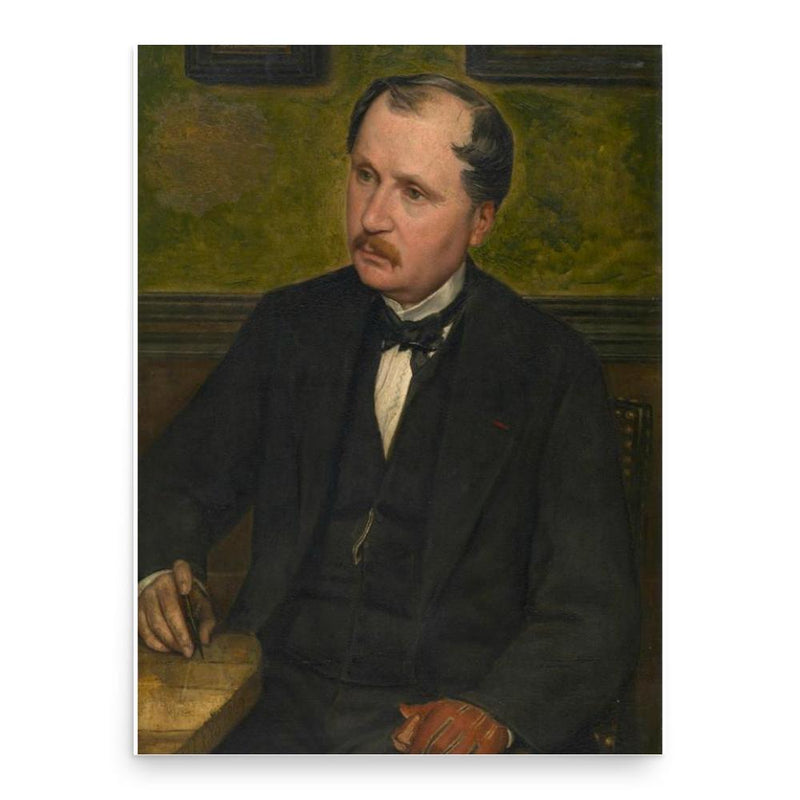 Alphonse Balat poster print, in size 18x24 inches.