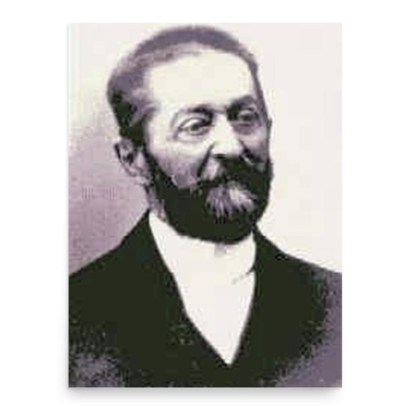 Alphonse Beau de Rochas poster print, in size 18x24 inches.