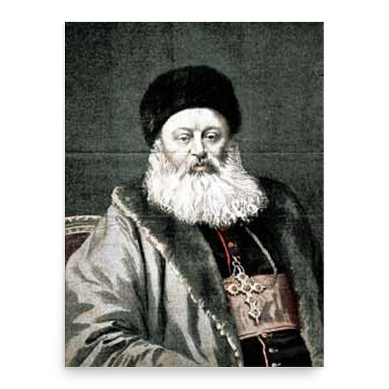 Alphonse Favier poster print, in size 18x24 inches.