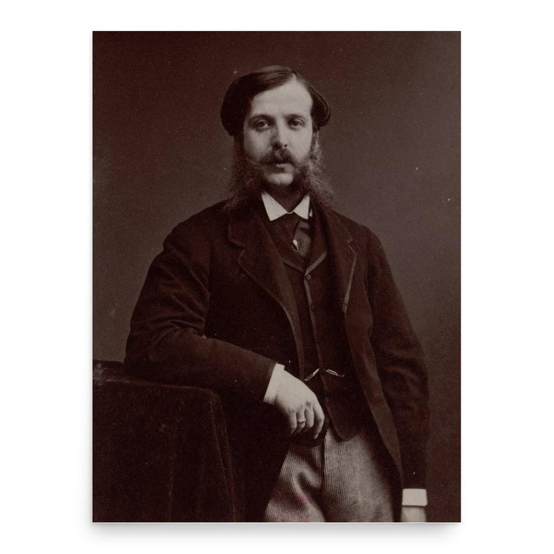 Alphonse James de Rothschild poster print, in size 18x24 inches.