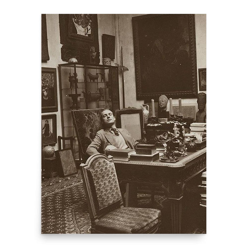 Alphonse Kann poster print, in size 18x24 inches.