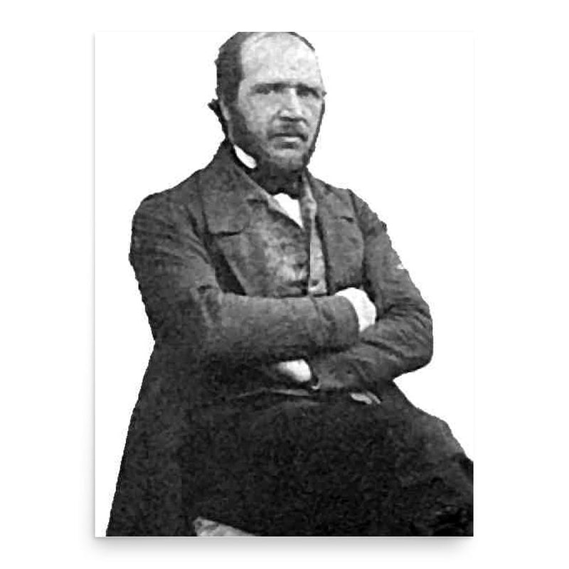 Alphonse Louis Poitevin poster print, in size 18x24 inches.