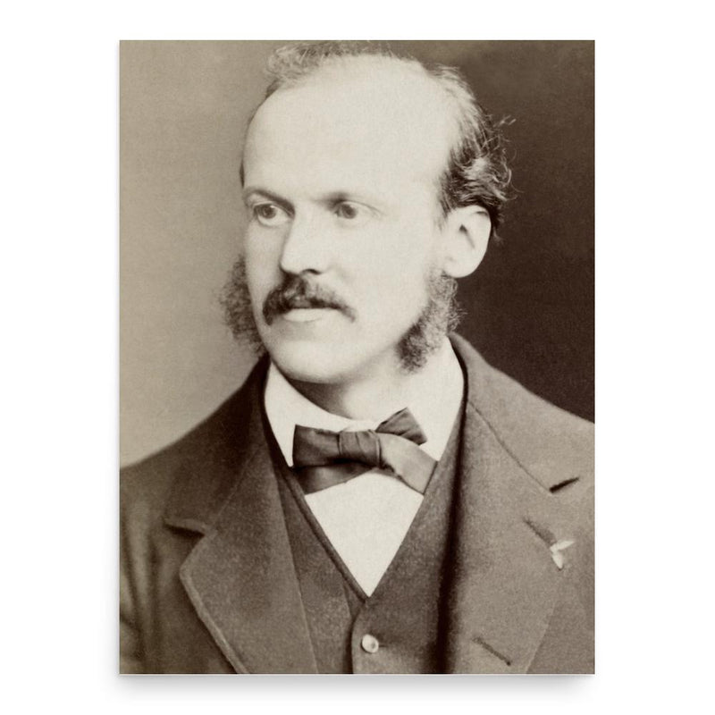 Alphonse Milne-Edwards poster print, in size 18x24 inches.