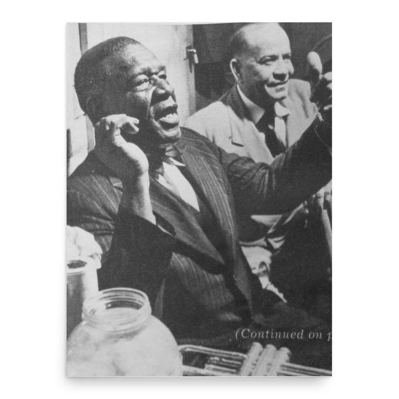 Alphonse Picou poster print, in size 18x24 inches.