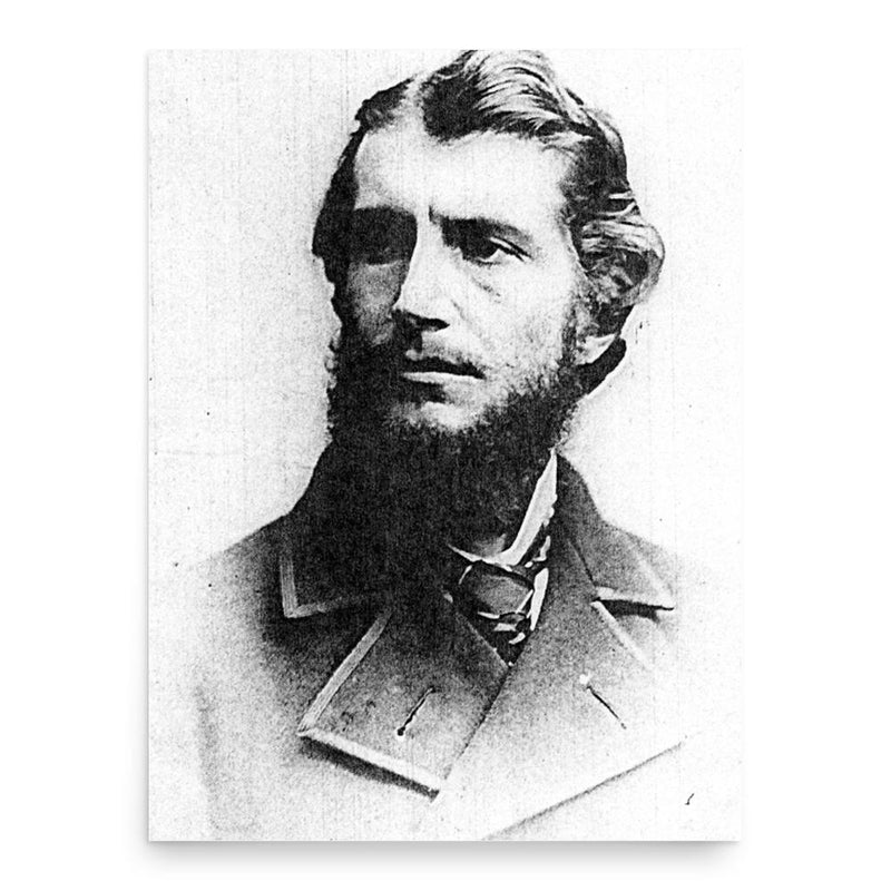 Alphonse Pinart poster print, in size 18x24 inches.