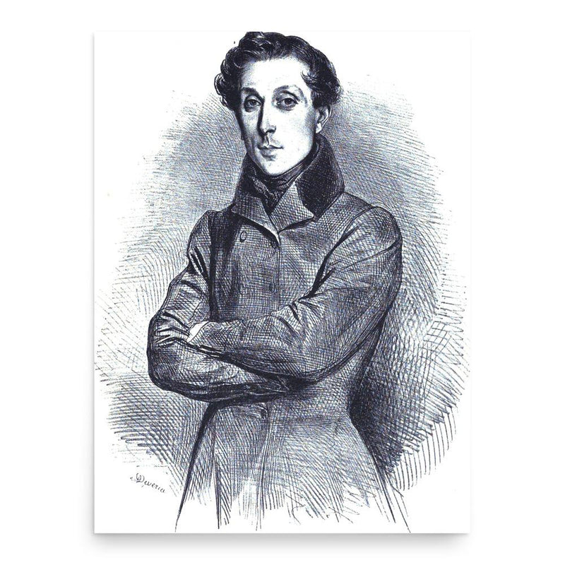 Alphonse de Gisors poster print, in size 18x24 inches.