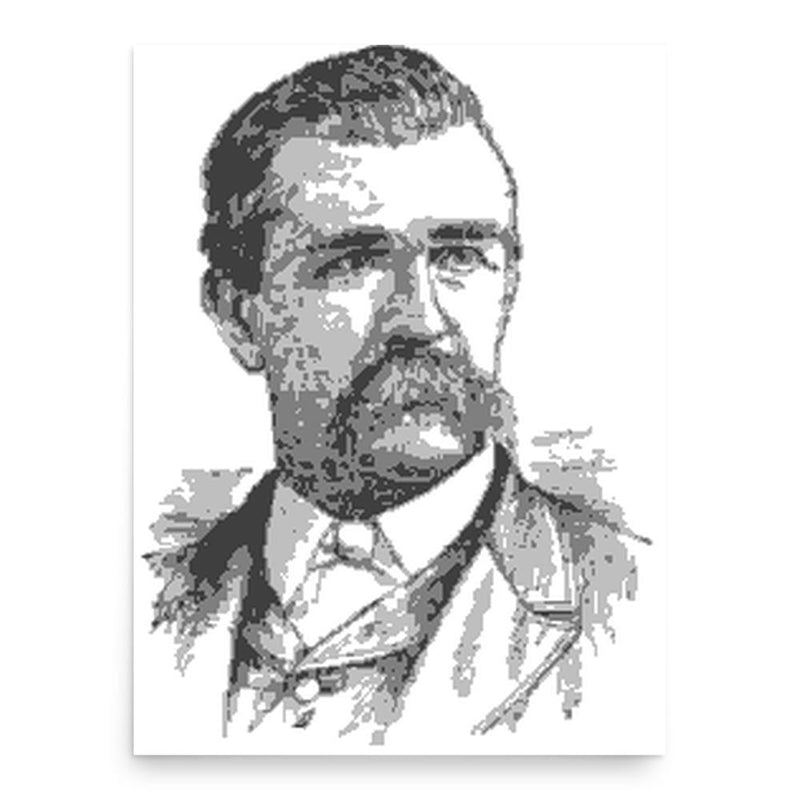 Alphonso Calhoun Avery poster print, in size 18x24 inches.