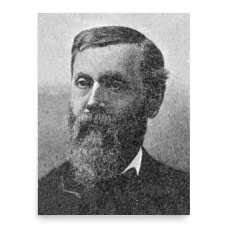 Alphonso Hart poster print, in size 18x24 inches.