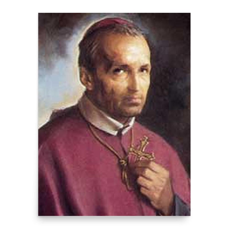 Alphonsus Liguori poster print, in size 18x24 inches.