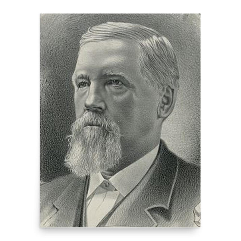 Alson Streeter poster print, in size 18x24 inches.